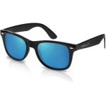 Polarized Sunglasses Shiny Black / Ice Blue